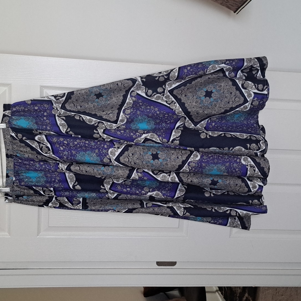 Cute Abstract Flare Skirt